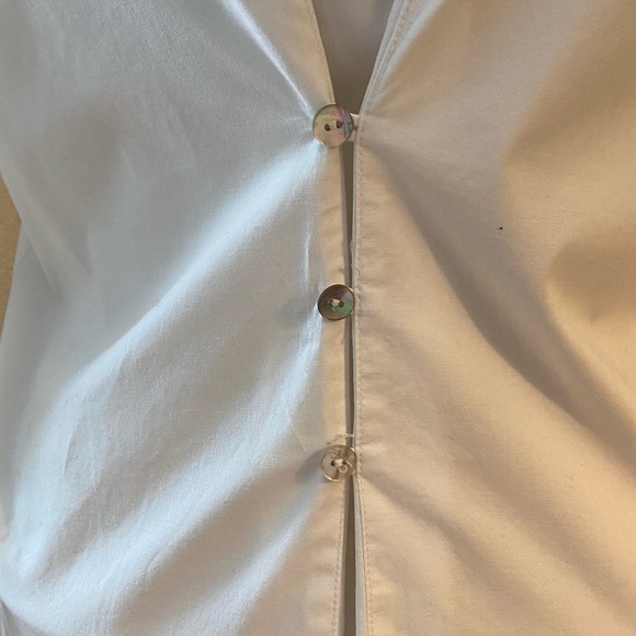 Hanna g. Women White Shirt Size M - Picture 3 of 5